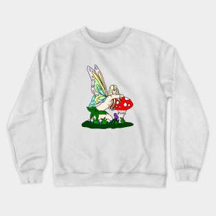 Faerie Girl Crewneck Sweatshirt